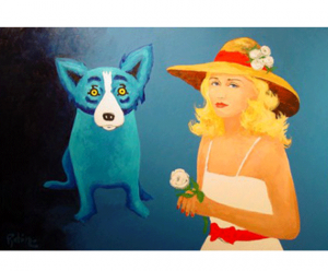 She Brought Me Spring, 1997 and 2002, oil on canvas, 24x36 inches