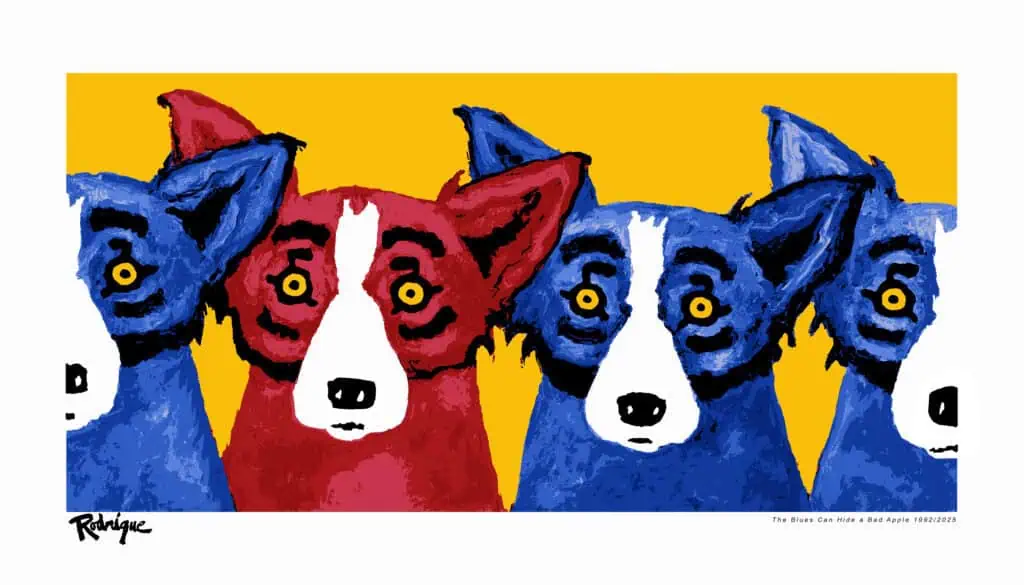 George Rodrigue Blue Dog