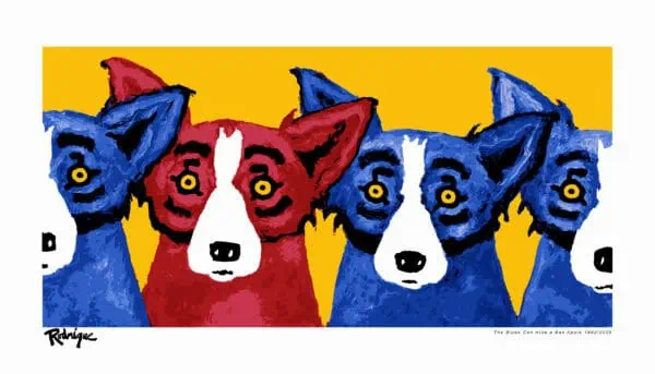 George Rodrigue Blue Dog