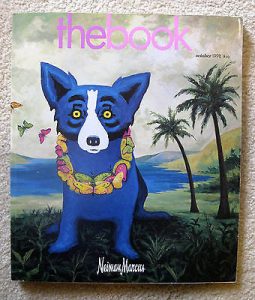 George Rodrigue Blue Dog Neiman Marcus