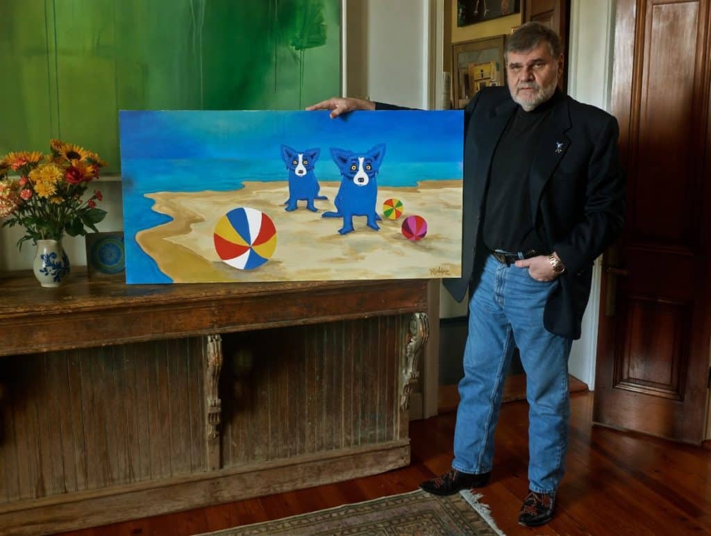 George Rodrigue Blue Dog