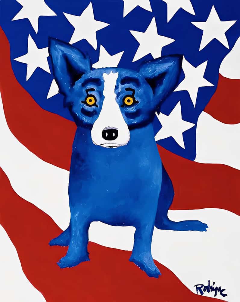 George Rodrigue Blue Dog