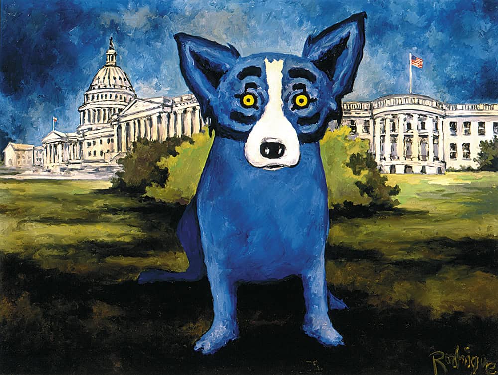 George Rodrigue Blue Dog