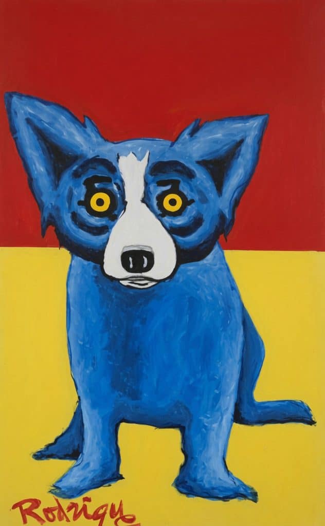 George Rodrigue Blue Dog