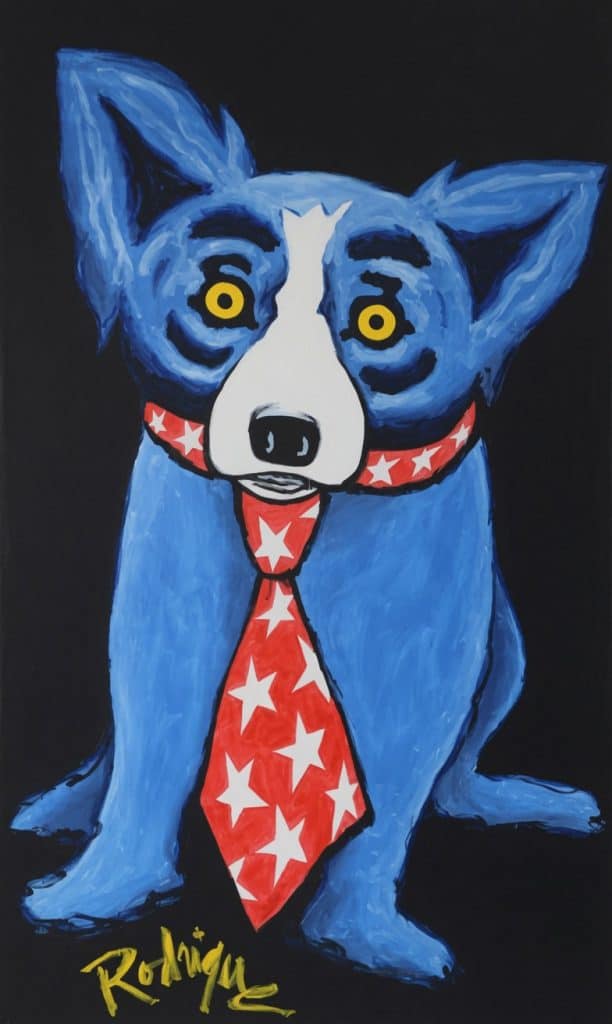 George Rodrigue Blue Dog