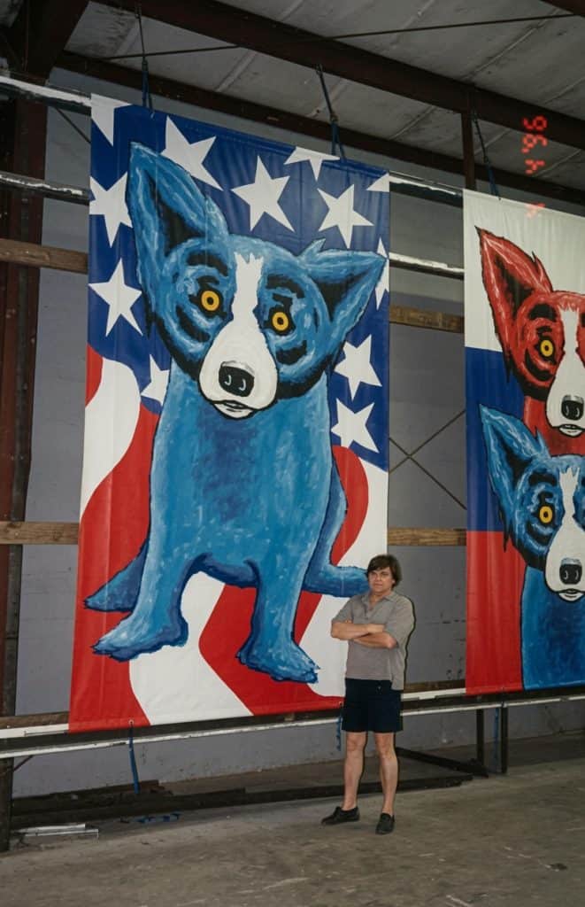 George Rodrigue Blue Dog